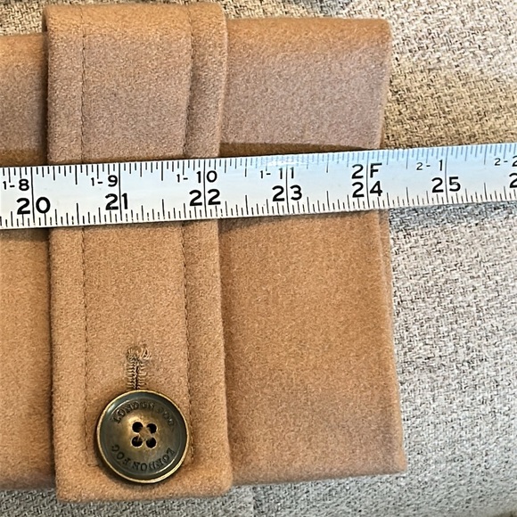 LONDON FOG HOODED COAT IN CAMEL SIZE M - Picture 13 of 15